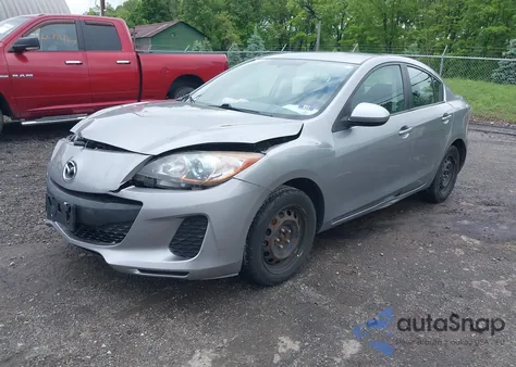 2013 Mazda Mazda3 I Sport из США, поврежденный, VIN JM1BL1UP3D1851898